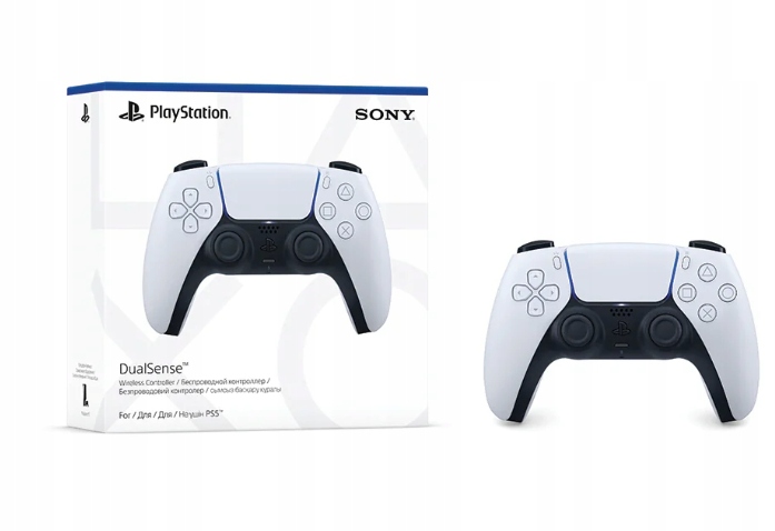 Pad PS5 Dualsense 5 Pad PlayStation 5 Dualsense Biały