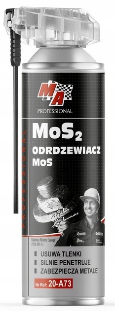 

Odrdzewiacz Ma Professional MoS2 aplikator 500ml