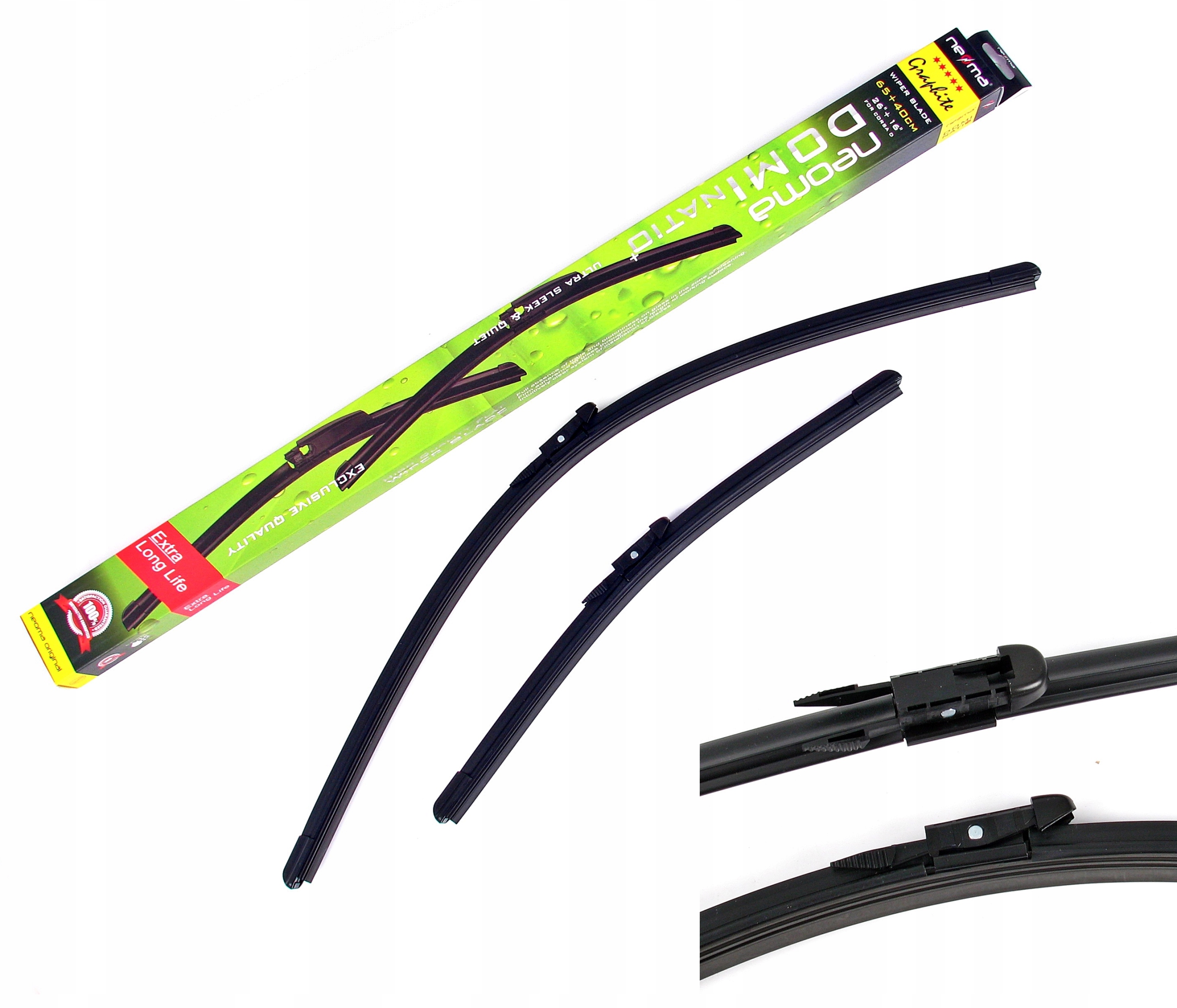 Стеклоочистители neoma передние 650 мм 400 мм