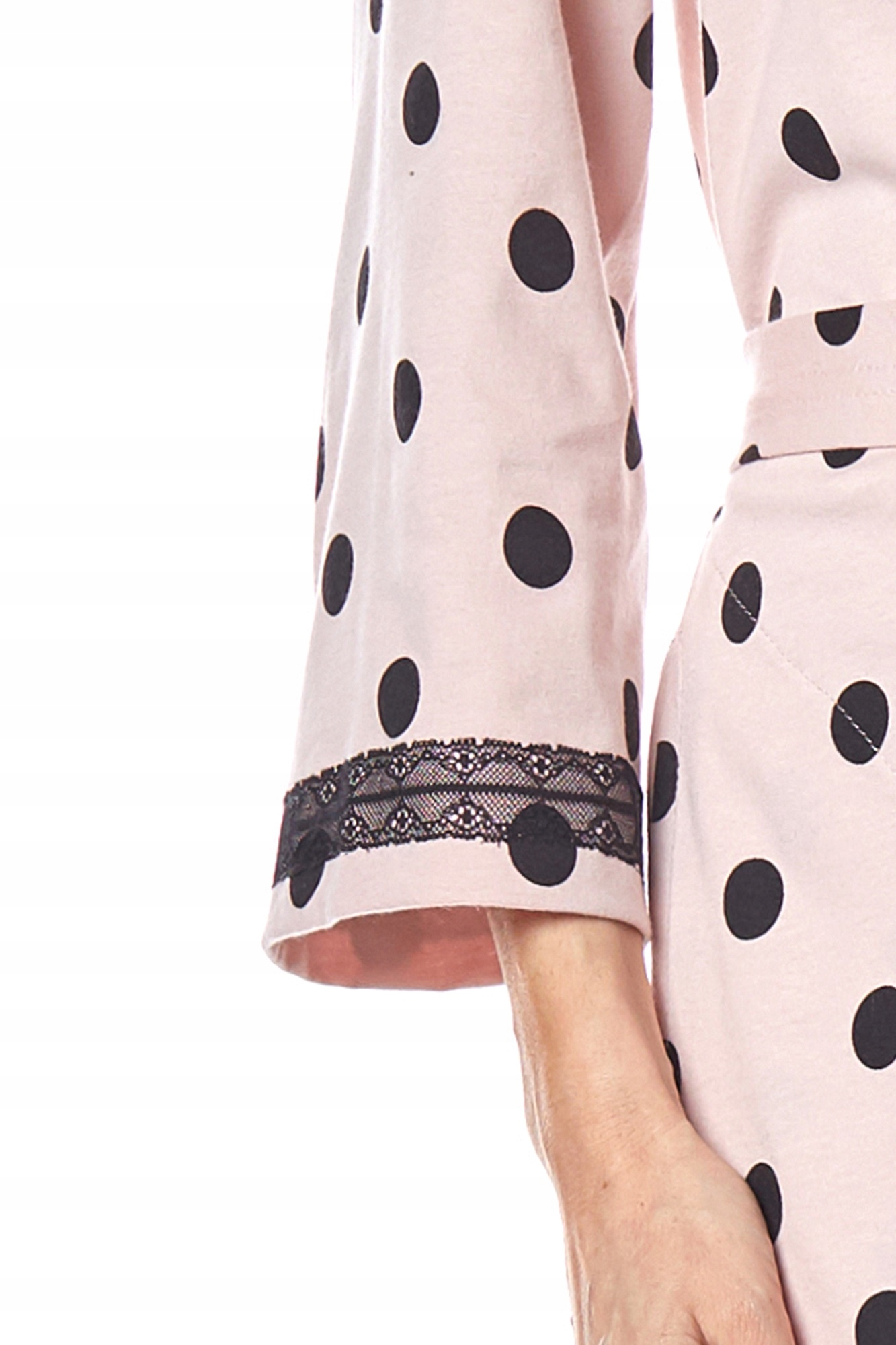 BAWEŁNIANY SZALOWY SZLAFROK DAMSKI PODOMKA M Rozmiar M