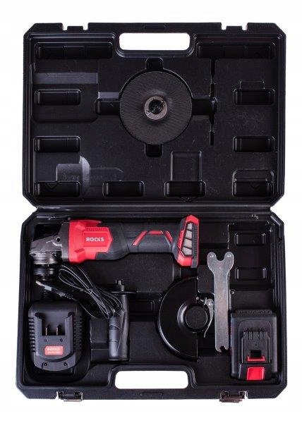 УГЛОВАЯ ШЛИФОВАЛЬНАЯ МАШИНА, 18V ACU, 125 ММ, БЕЗ КИСТИ,