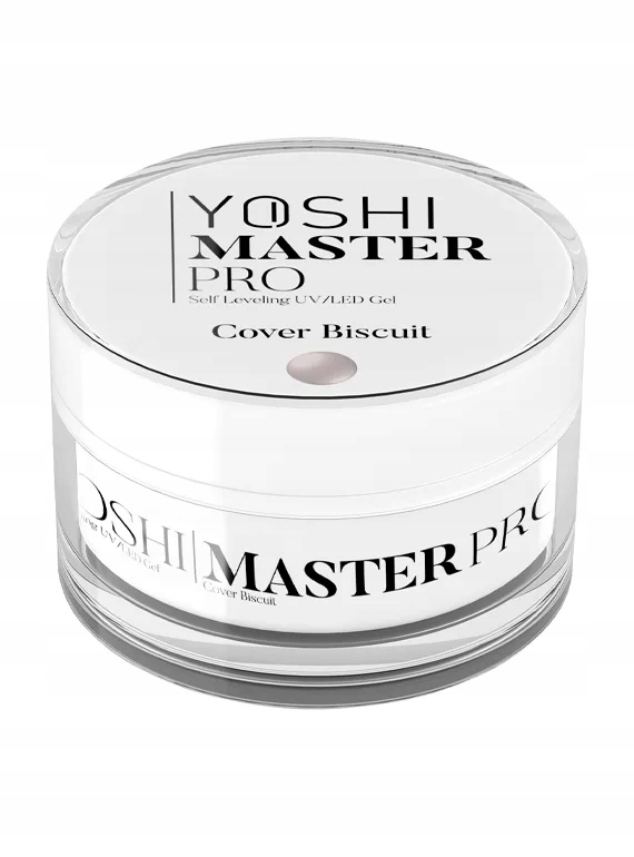 Yoshi samonivelační Gel Master Pro Uv Led krycí gel Biscuit 50 ml MP007