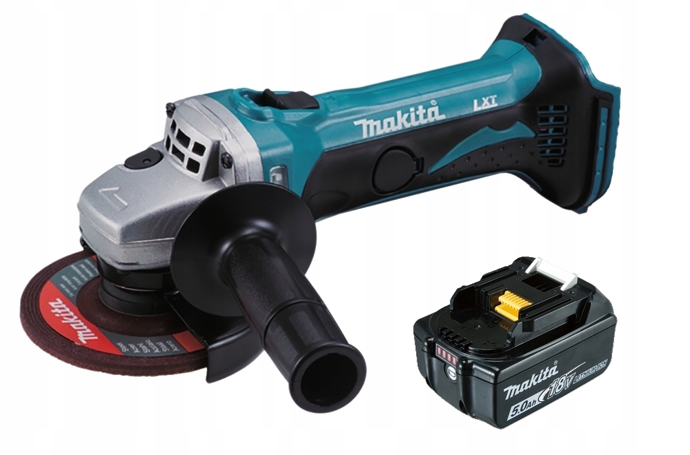 Makita Aku Szlifierka Kątowa Lxt 18V 115MM 1x5Ah BL1850 DGA452Z