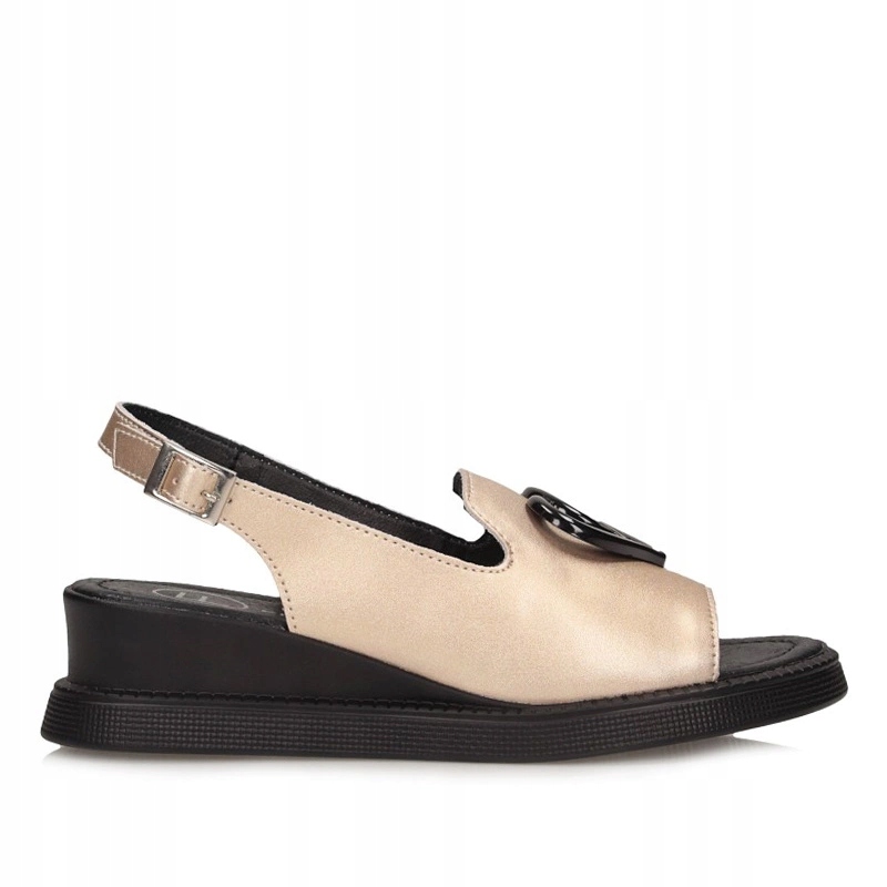 Pohodlné dámské sandály na platformě Filippo DS6069/25 Go