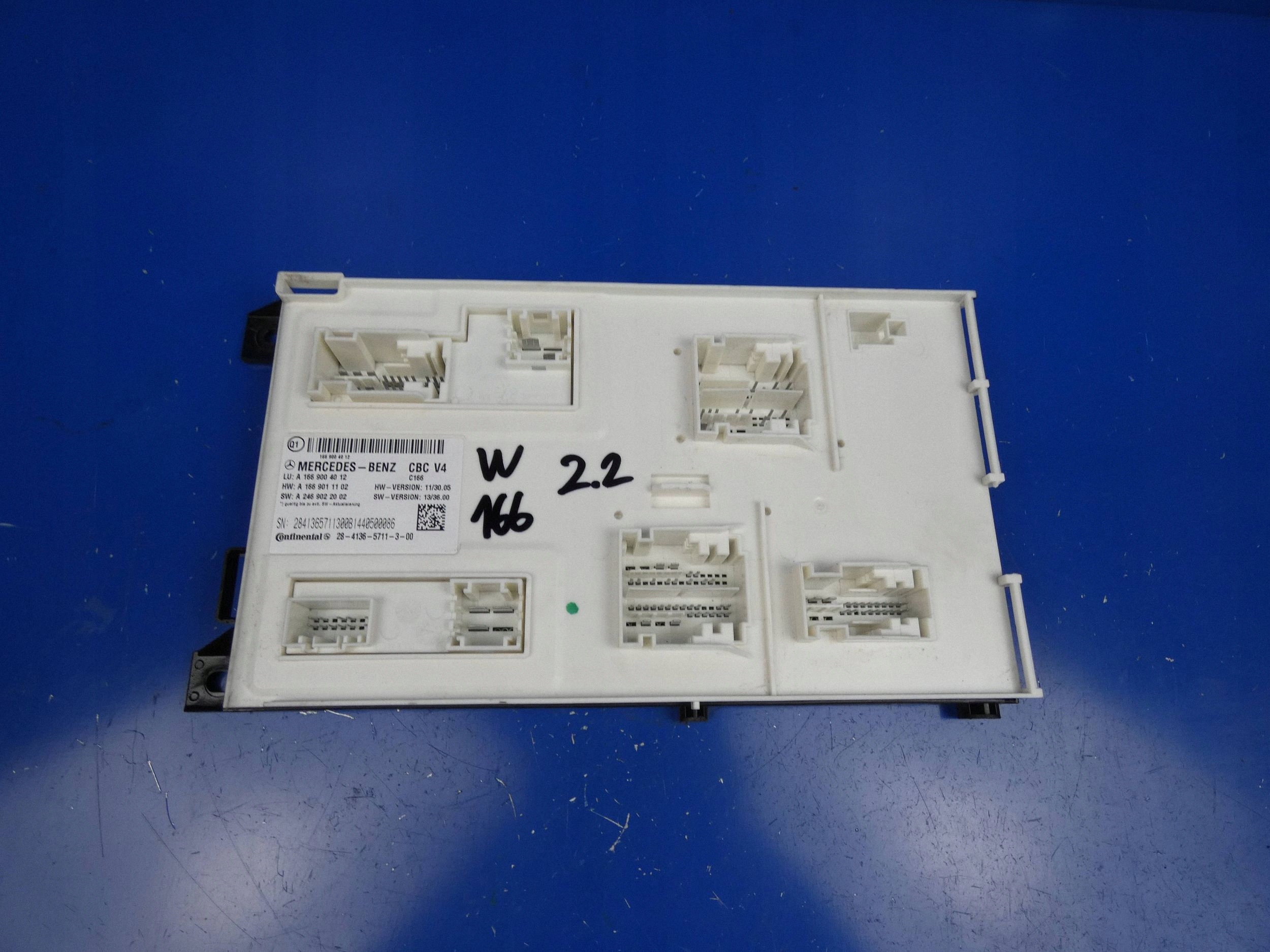 MERCEDES ML W166 GLE modulo Centralina SAM