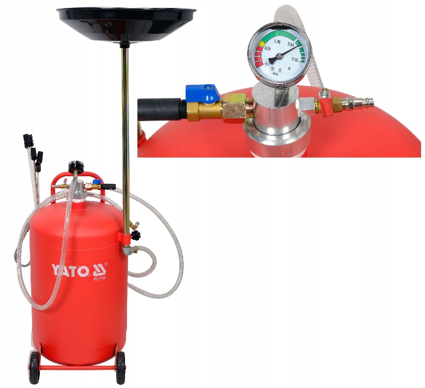 Yato Pneumatická Odsávačka Riadu 65+5 L YT-07191