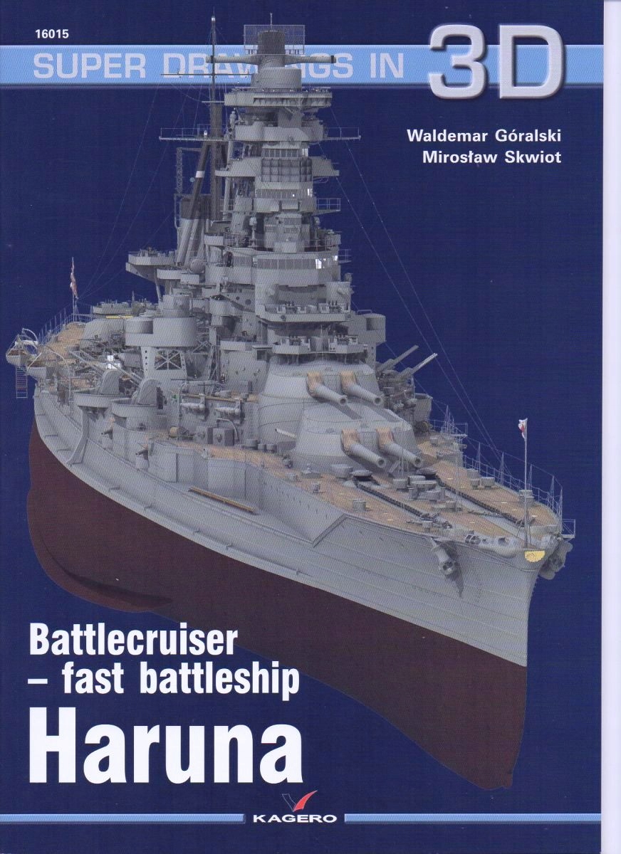 Japonský lineární křižník Haruna Kagero 3D