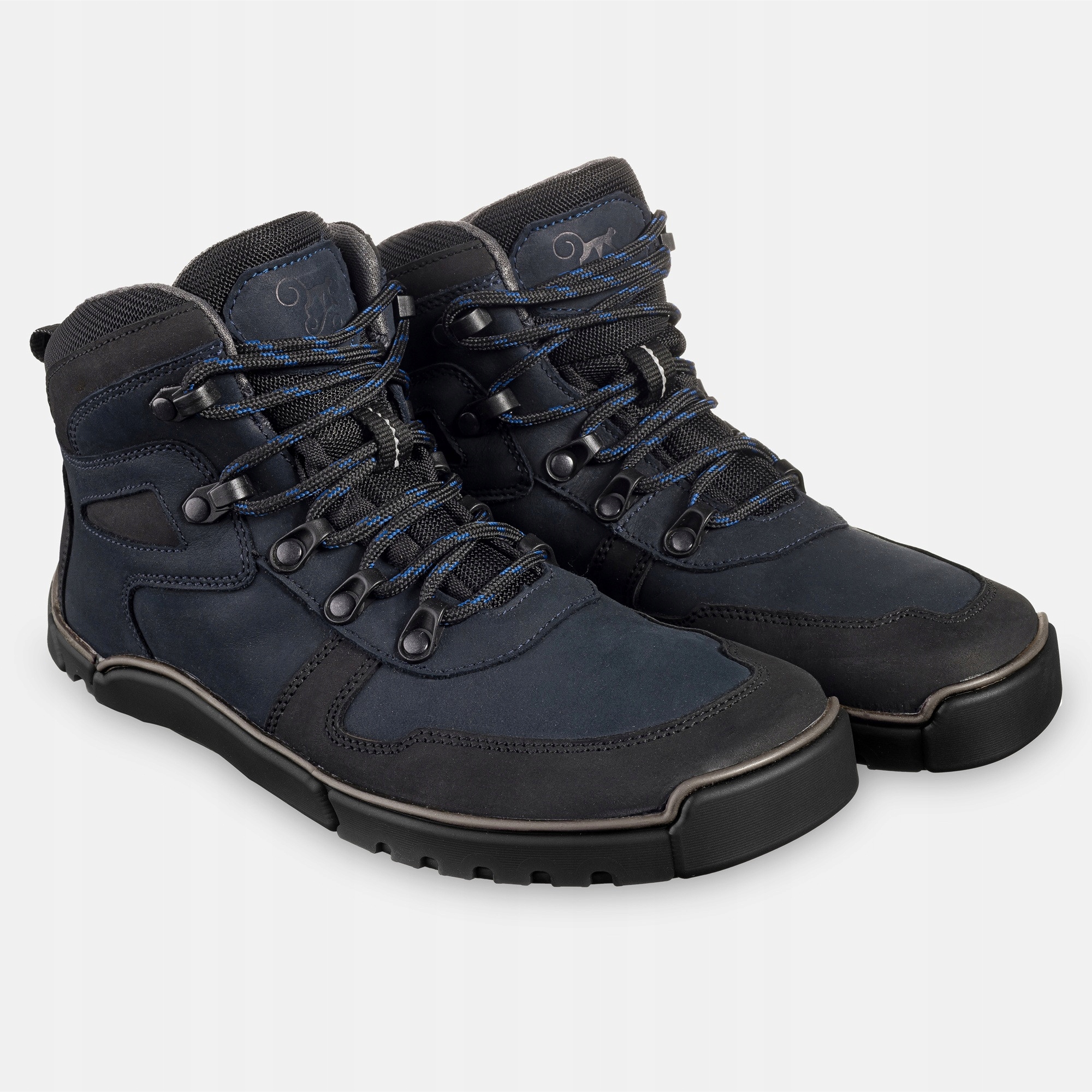Damskie wysokie buty trekkingowe barefoot Sierra Navy 37 Eu Magical Shoes