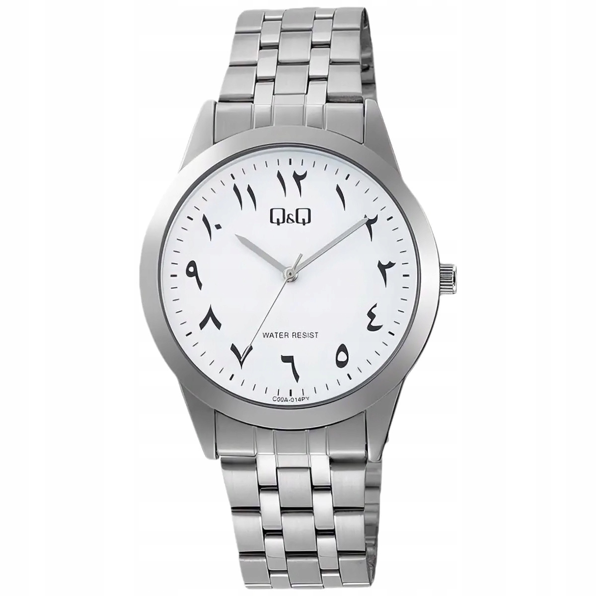 Pánské Hodinky Qq C00A-014P stříbrný náramek