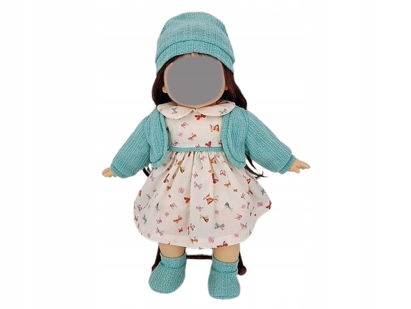 UBRANKO DLA LALKI 40CM. SUKIENKA. UBRANKA. ZESTAW.