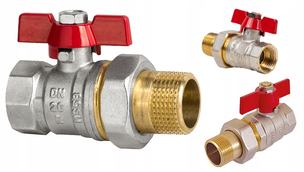 

Zawór Kulowy Ze Śrubunkiem 1/2x1/2 Gw/gz DN15