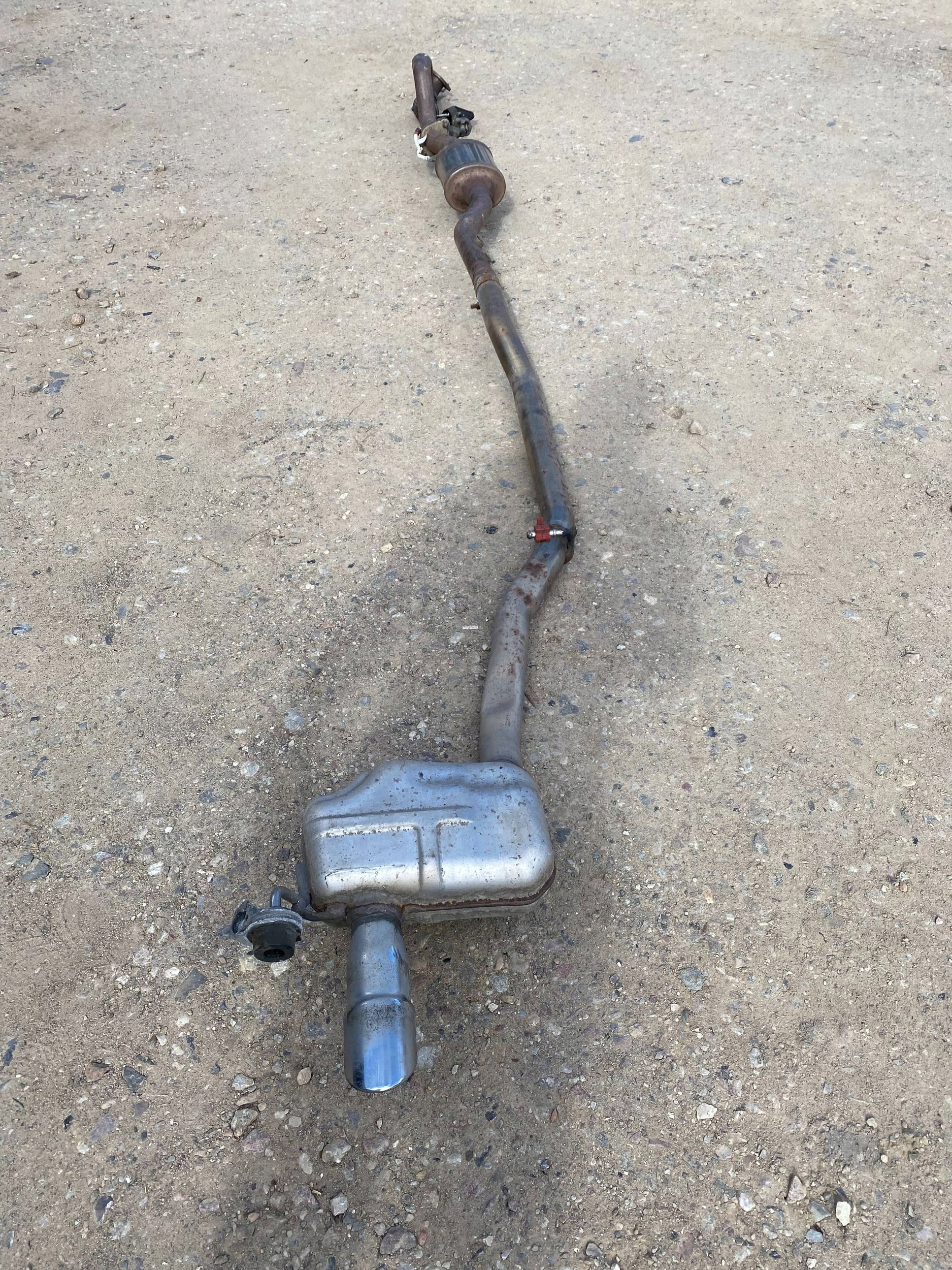 JEEP COMPASS II 1.6 complete exhaust pipe TLUMIK 53435909