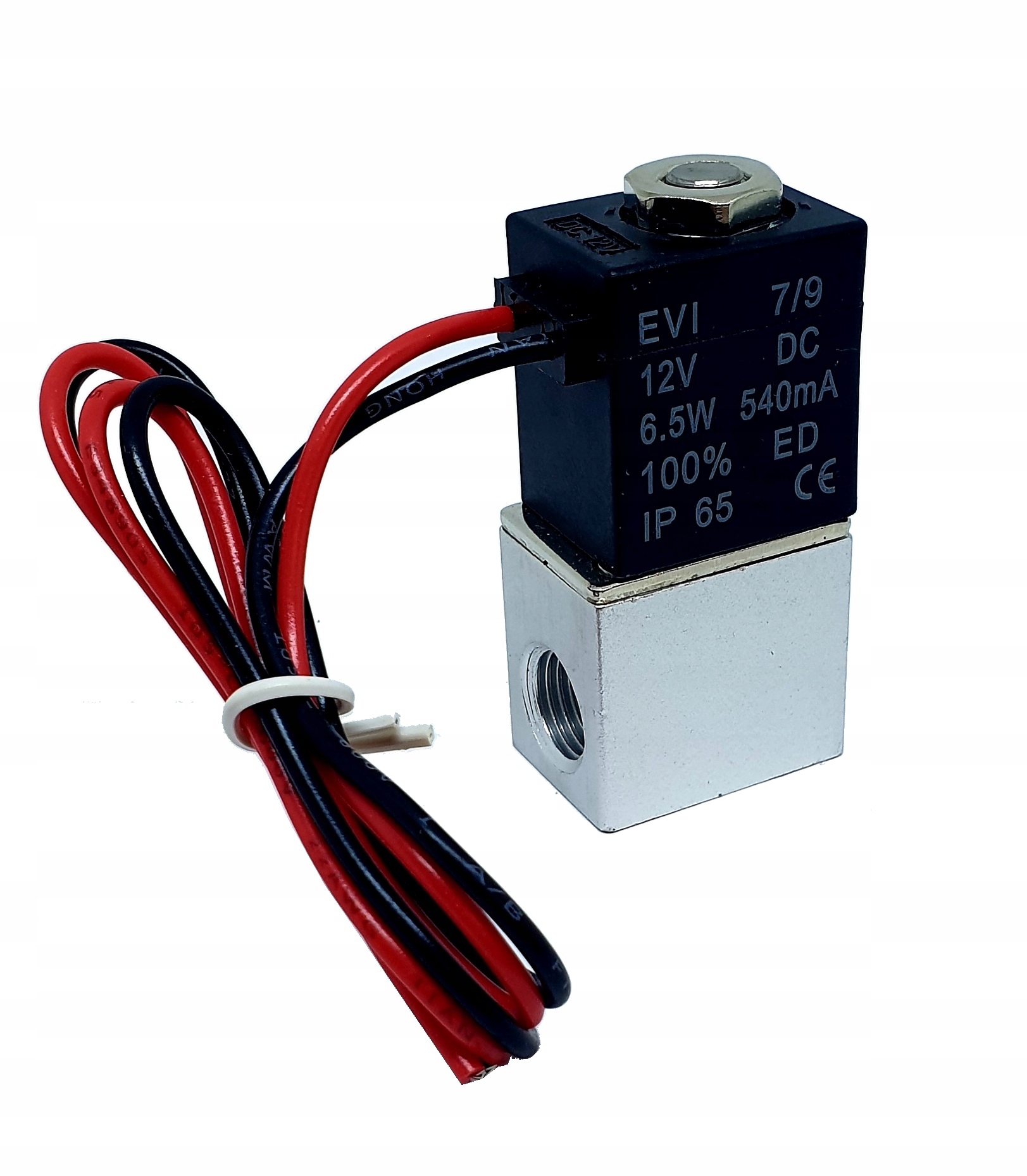 

Zawór elektrozawór 12V paliwo olej powietrze 1/8