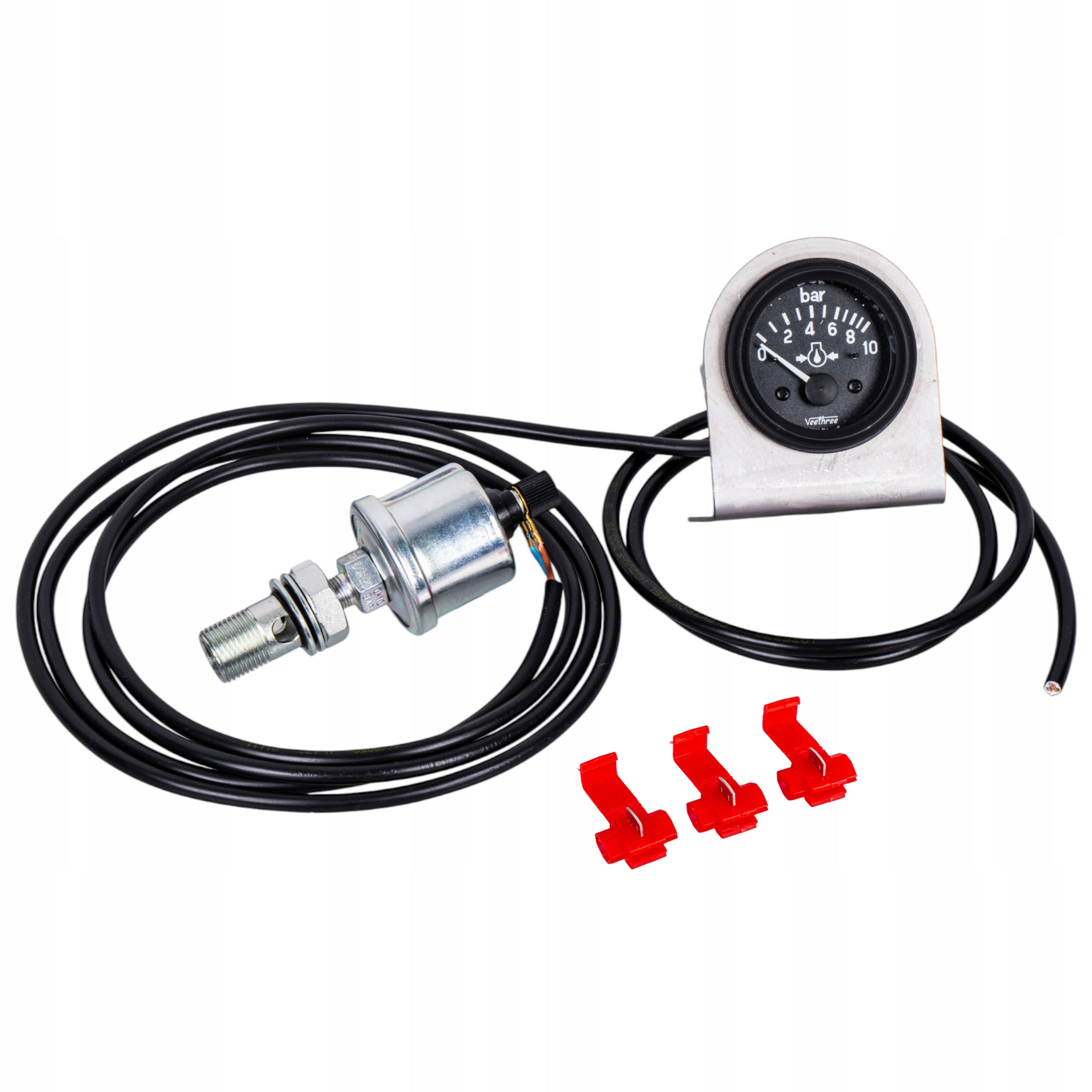 Wskaźnik ciśnienia C-360 elektryczny + czujnik + wspornik Zestaw