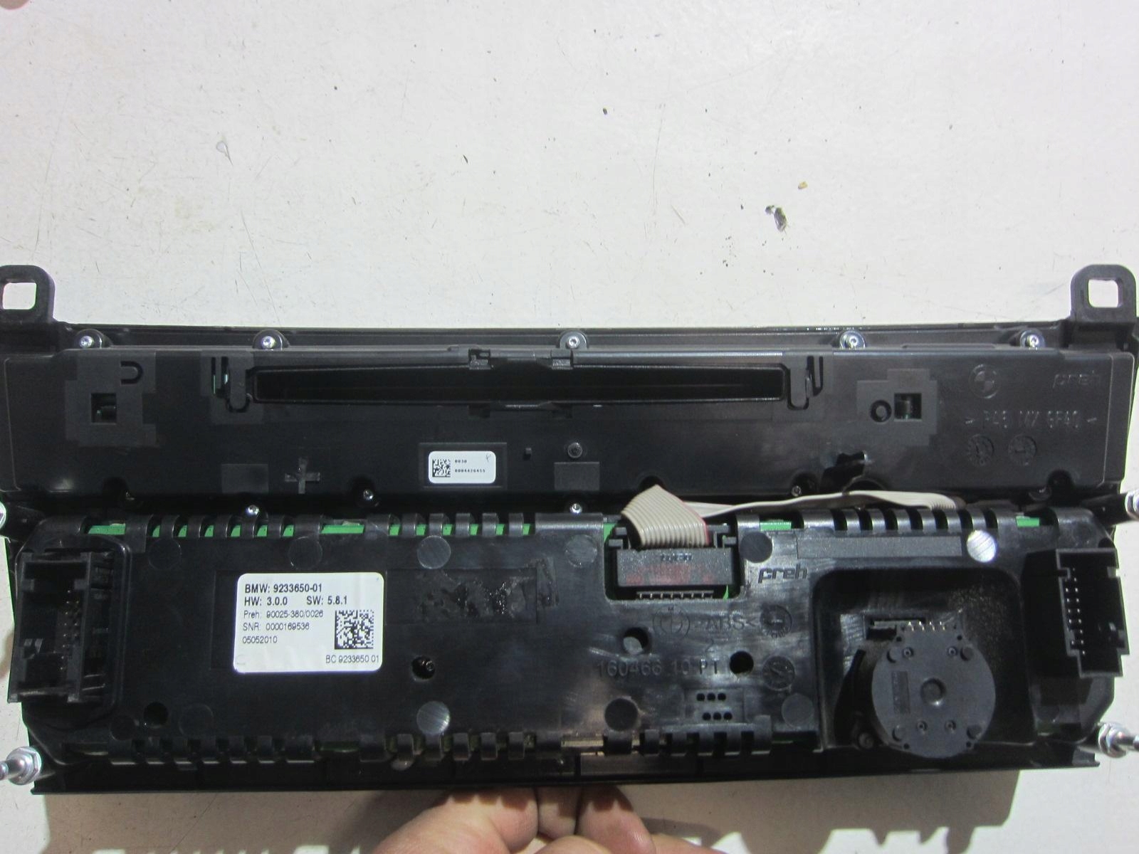 BMW F01 Unite commande clima RADIA CERAMIKA MPAKIET