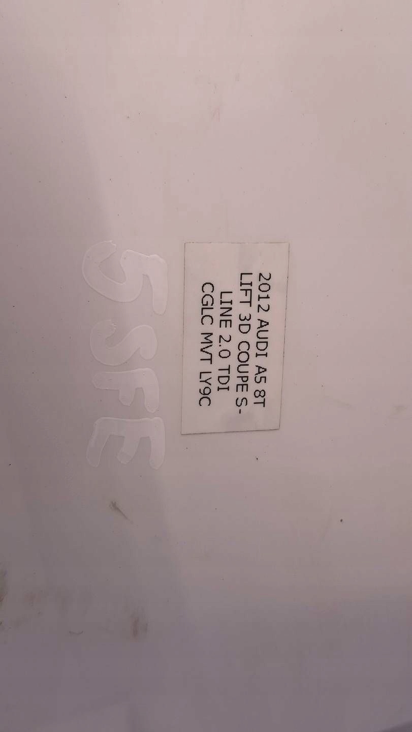 bumper rear part rear AUDI A5 COUPE LIFT 12- LY9C