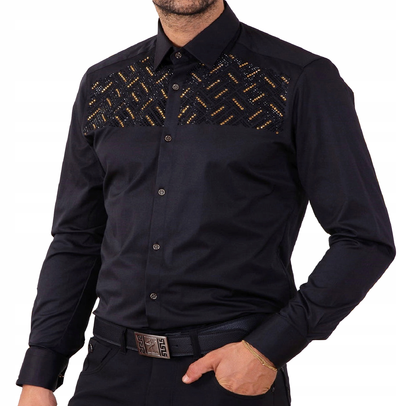 Pánská košile Mondo Limited Shine společenská Flitry