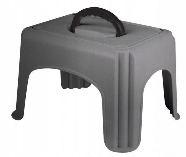 

Podnóżek z uchwytem rączką 150 kg 24cm taboret