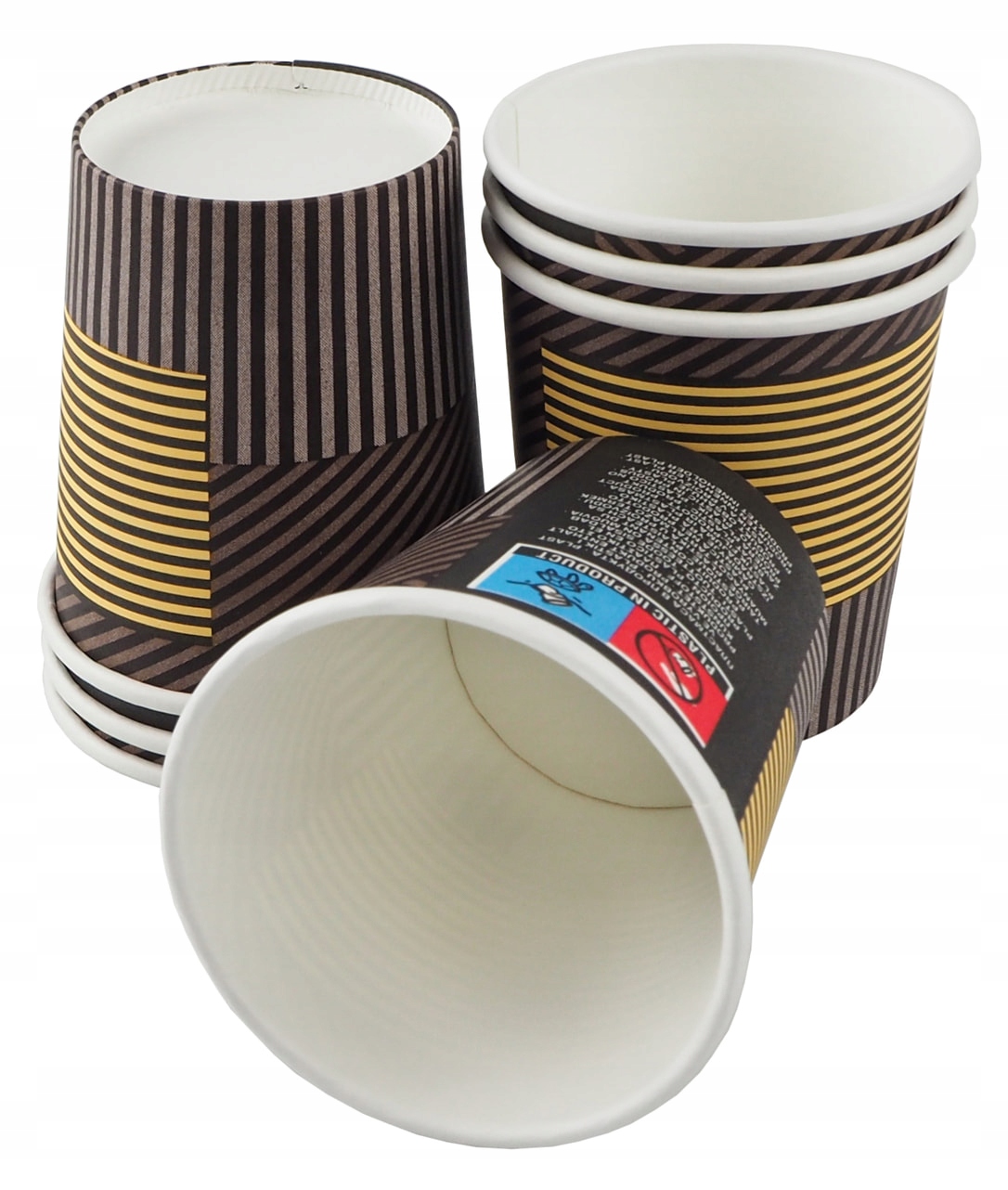 

Kubek papierowy na kawę ciemny brąz 100ml 50szt