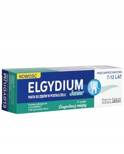 

Elgydium Junior pasta do zębów dla dzieci 7-12 lat