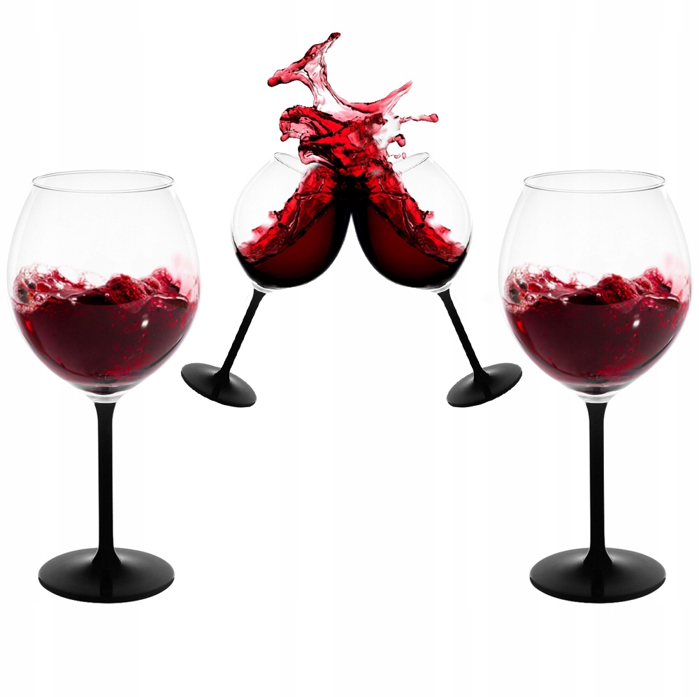 Kieliszki do wina do wody koktajlowe duże Altom Design Onyx 700 ml 4 szt. Linia Onyx