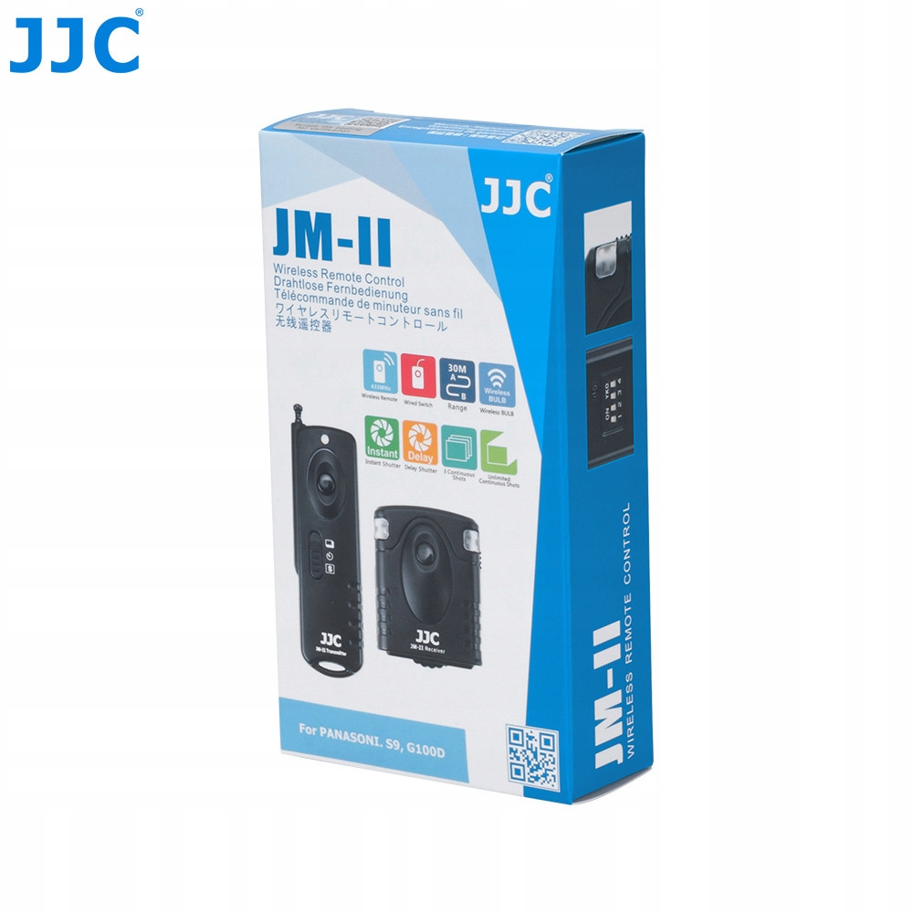 Jjc JM-D2(II) radiová bezdrátová spoušť Panasonic