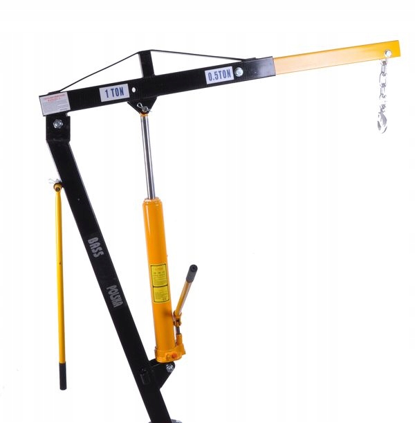 Podnośnik żuraw 1 T, HDS, składany wytrzymały Marka Bass Polska