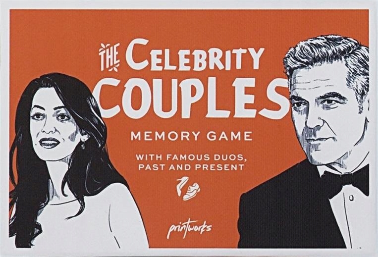 Zestaw Do Gry w Karty Gra Karciana Dla Dorosłych Karcianka Celebrity Couple