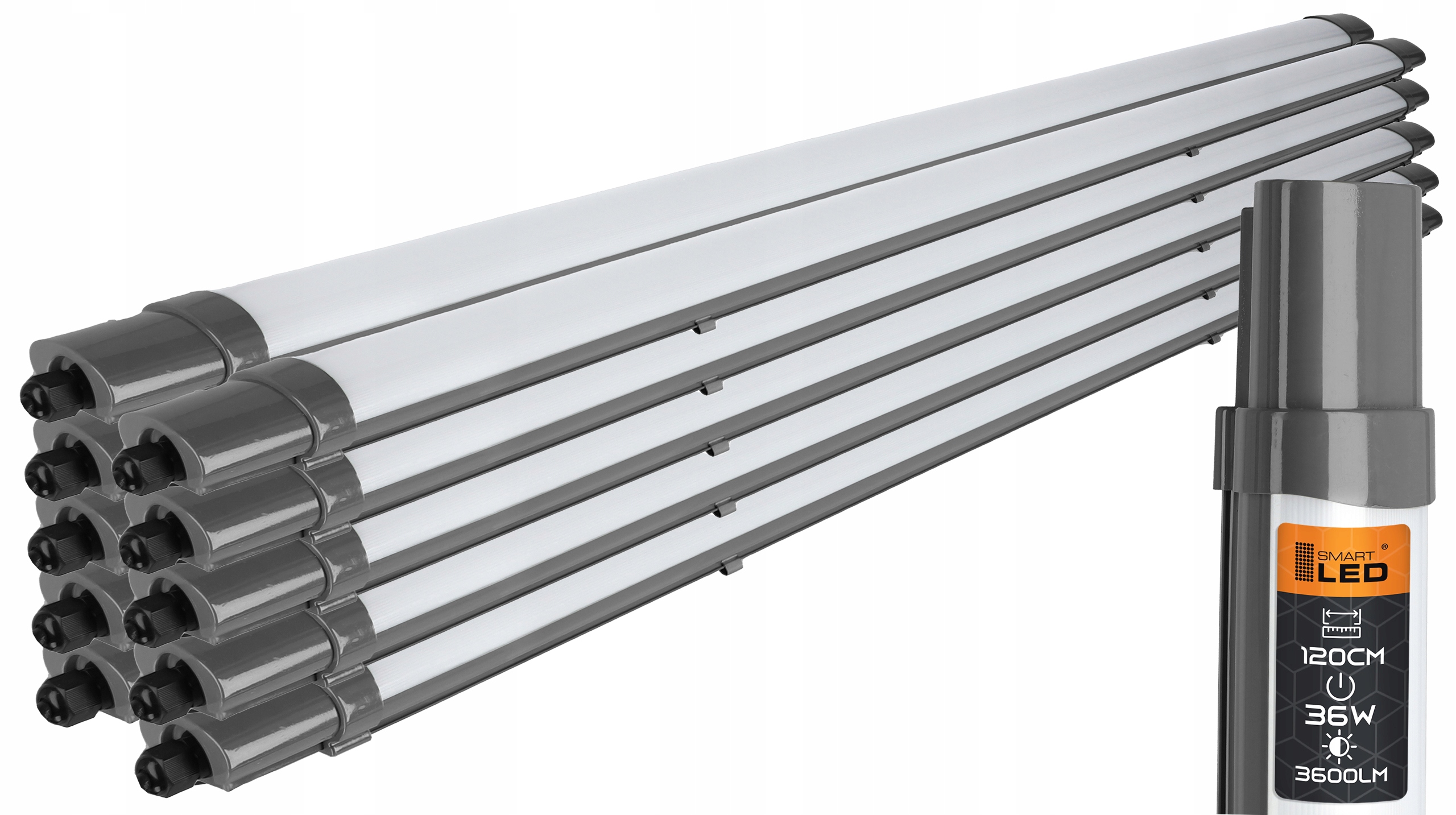 

Lampa hermetyczna Led oprawa 120cm 36W do garażu