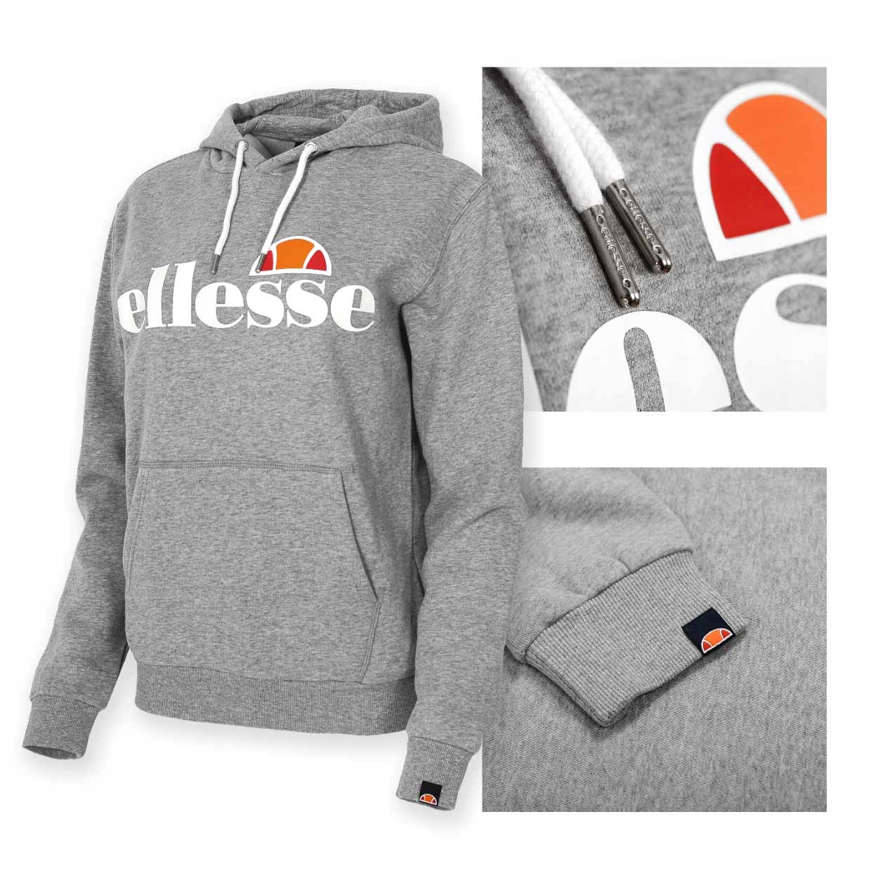 

Ellesse Bluza Hoodie Damska Torices Grey Marl L
