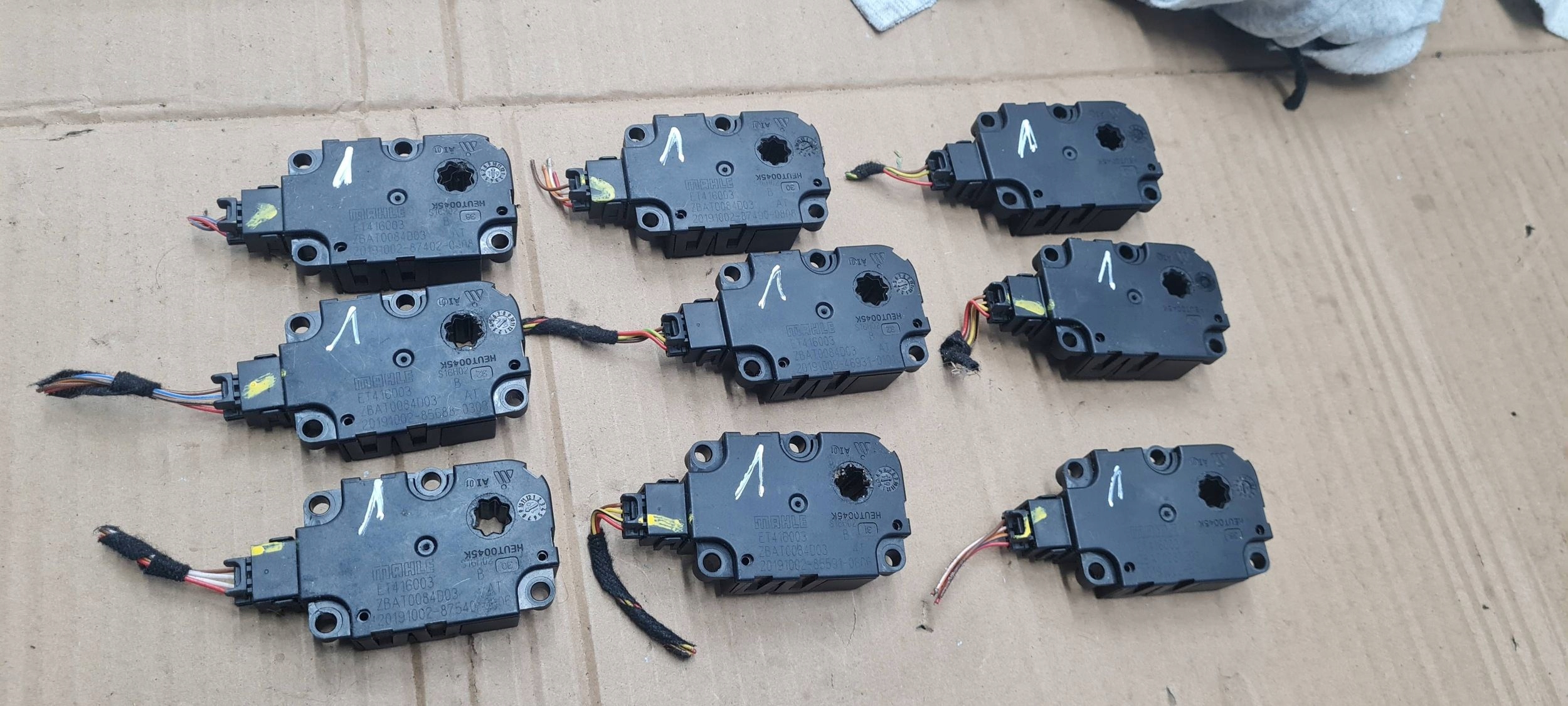 A5 8W Micro moteur Bouches buses Bloc de chauffage complet ET416003 ZBAT0084D03 A4 B9 8W