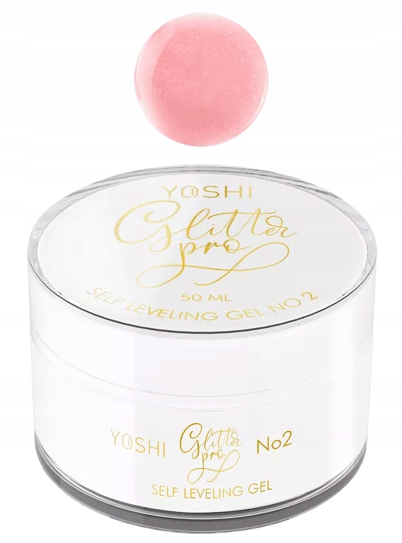 Stavební gel Glitter Pro 2 50ml Yoshi