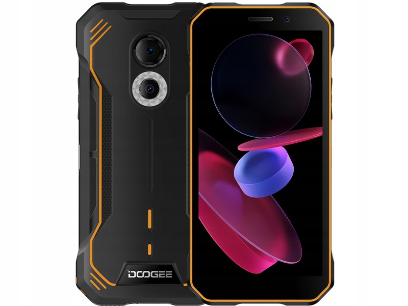 

Pomarańczowy Smartfon Doogee S51 4-64GB 6"