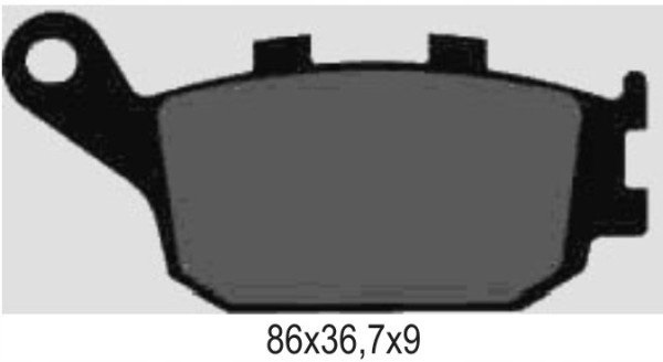 KLOCKI HAMULCOWE SUZUKI GSX 650 F 08-14 TYŁ Producent Galfer