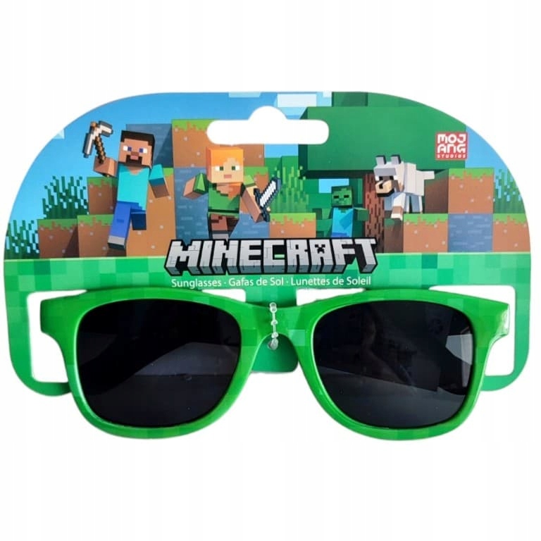 Okulary przeciwsłoneczne dziecięce Minecraft