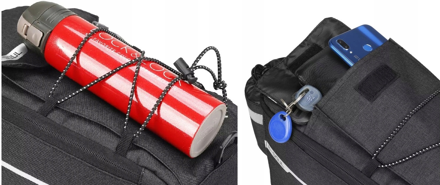 TORBA SAKWA ROWEROWA TERMICZNA NA BAGAŻNIK ROWER Marka Inna marka