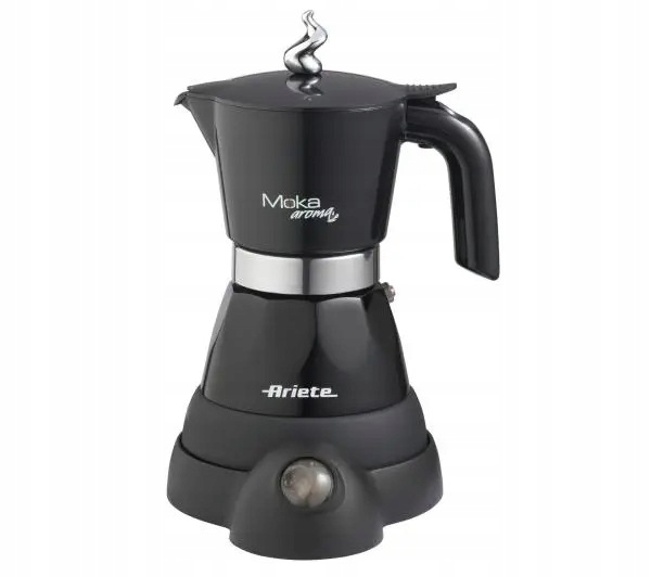 Kawiarka elektryczna Ariete Moka 1358 400W 100 ml Czarna