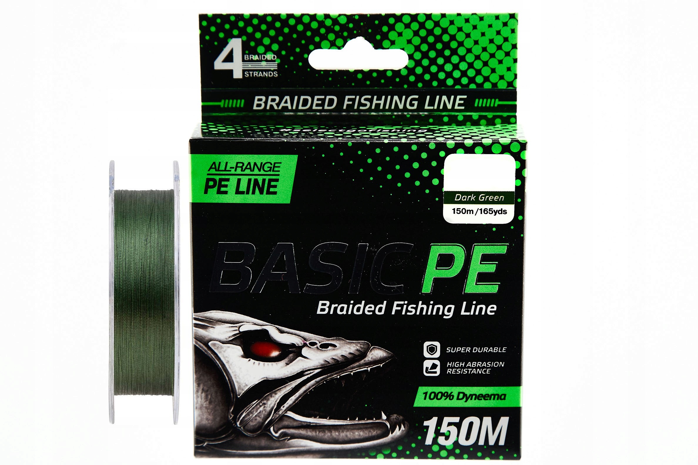 Plecionka Select Basic Pe Dark Green 0,22mm/13,6kg/150m Ibis-gear