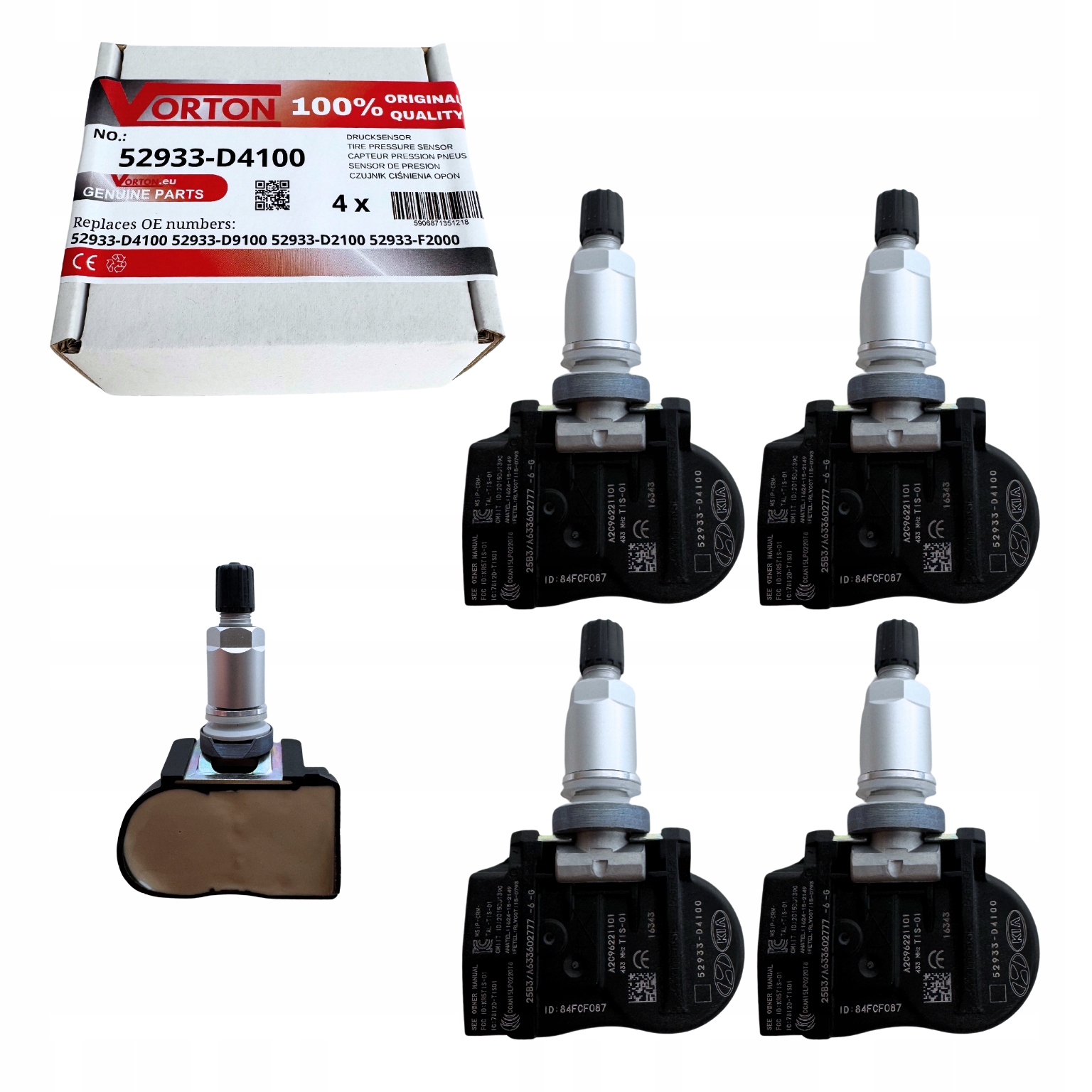 Senzory Tlaku Pneumatík Tpms Kia Sportage IV Optima IV Niro Soul III