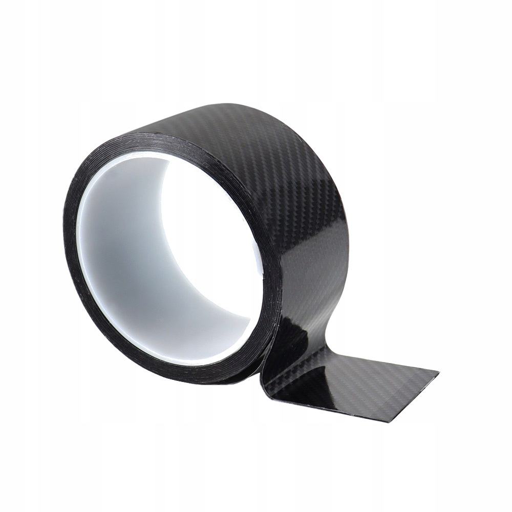 NAKŁADKI NA PROGI LISTWA GUMOWA CARBON 7 x 120 cm