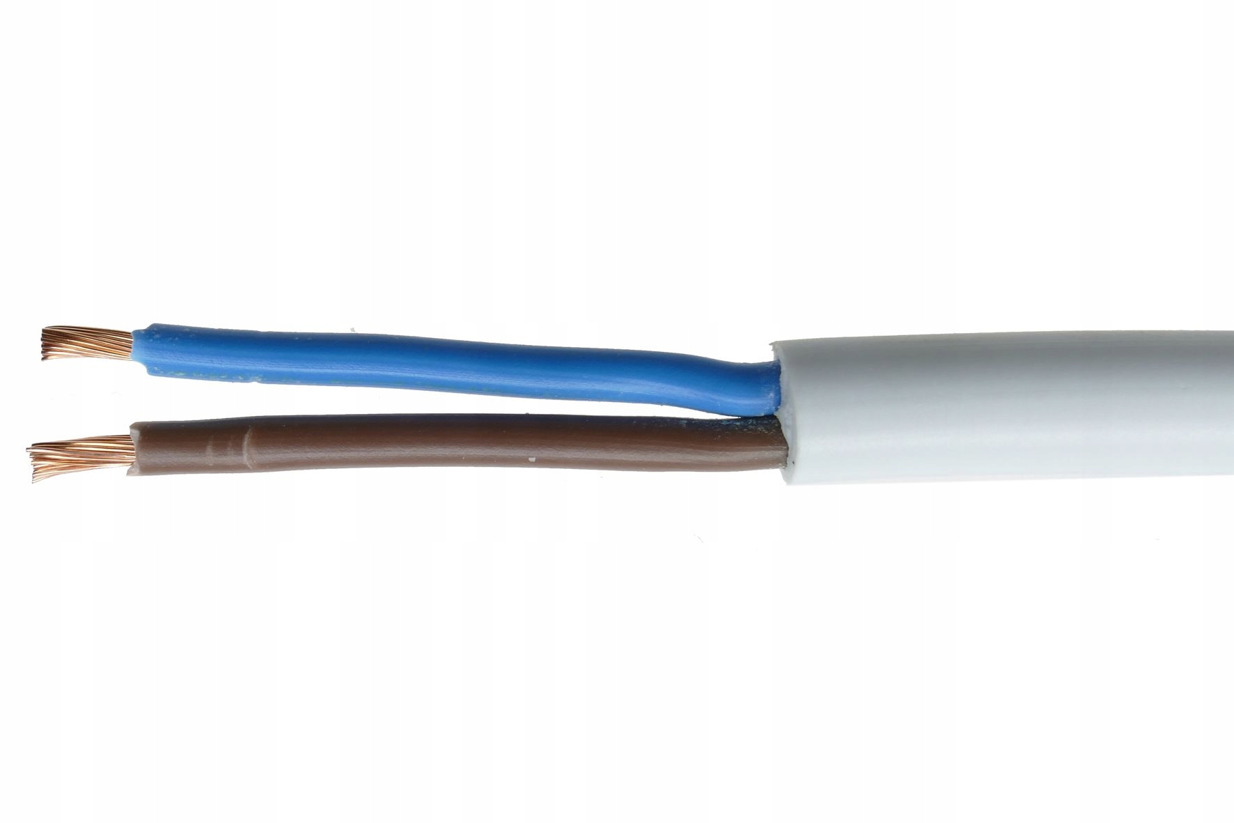 Elpar Przewód linka Omy 300/300V 2x1,5 mm2 biały