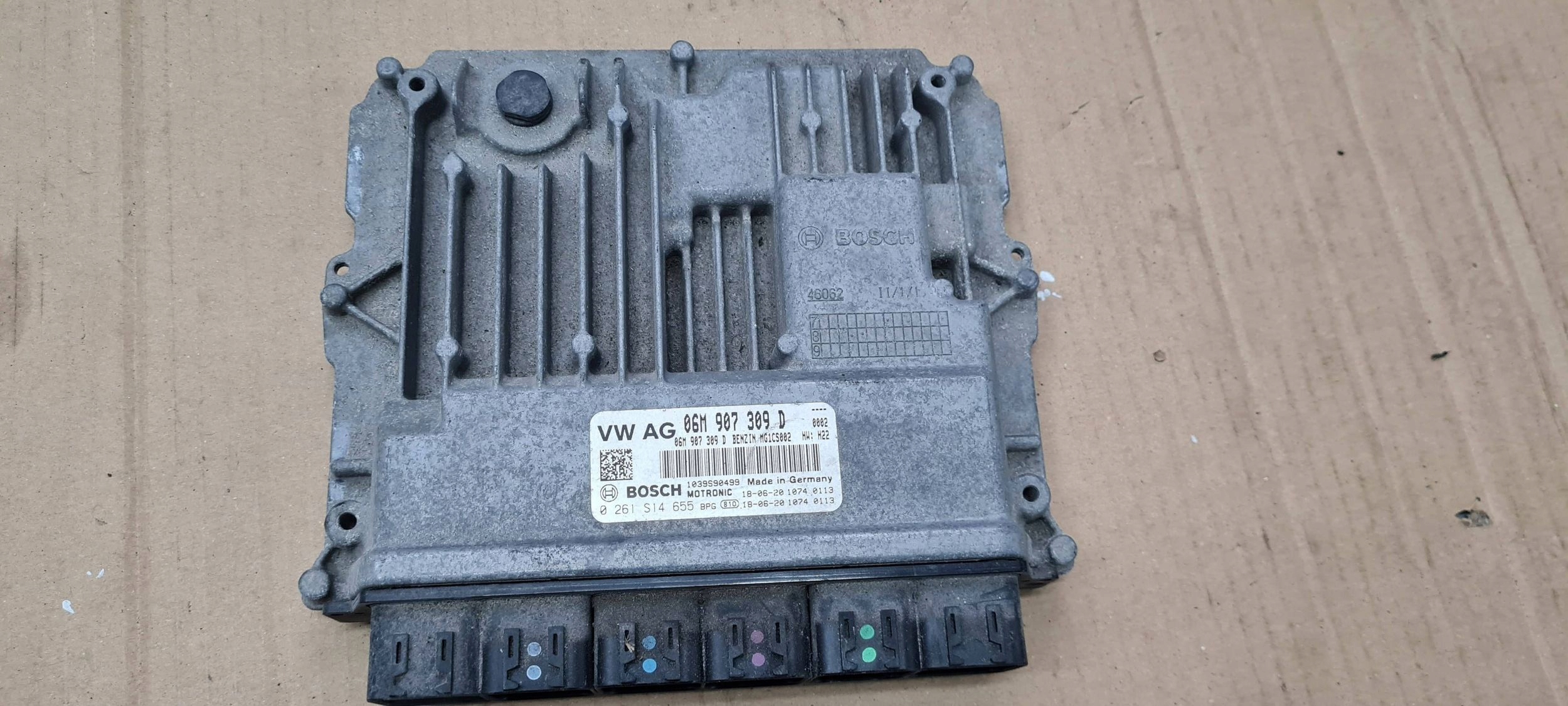 S5 8W module control unit of the engine ECU 3.0 TFSI 06M907309D S4 B9 8W