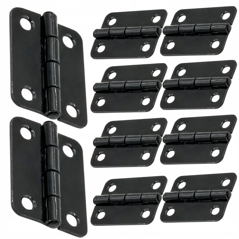 

Zawias meblowy splatany 45 x 35 mm Czarny