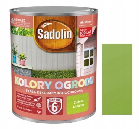 

Sadolin Ogrodu Zielona Limonka 0.7L