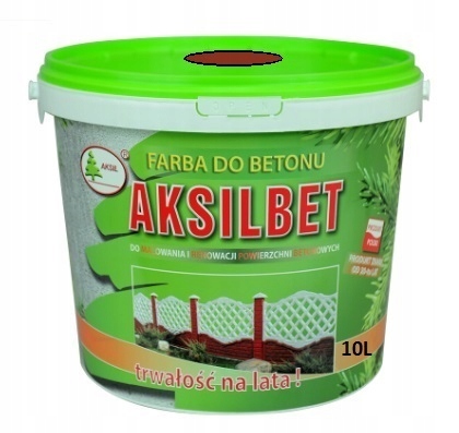 

Farba Aksilbet Do Betonu Posadzek Ogrodzeń 10L