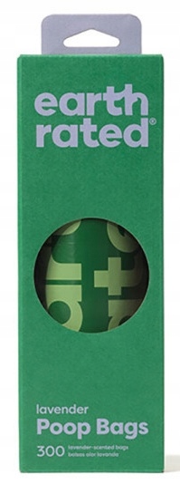 Levně Ekologické vzduchotěsné sáčky na sběr psích exkrementů Levandulové 300ks
