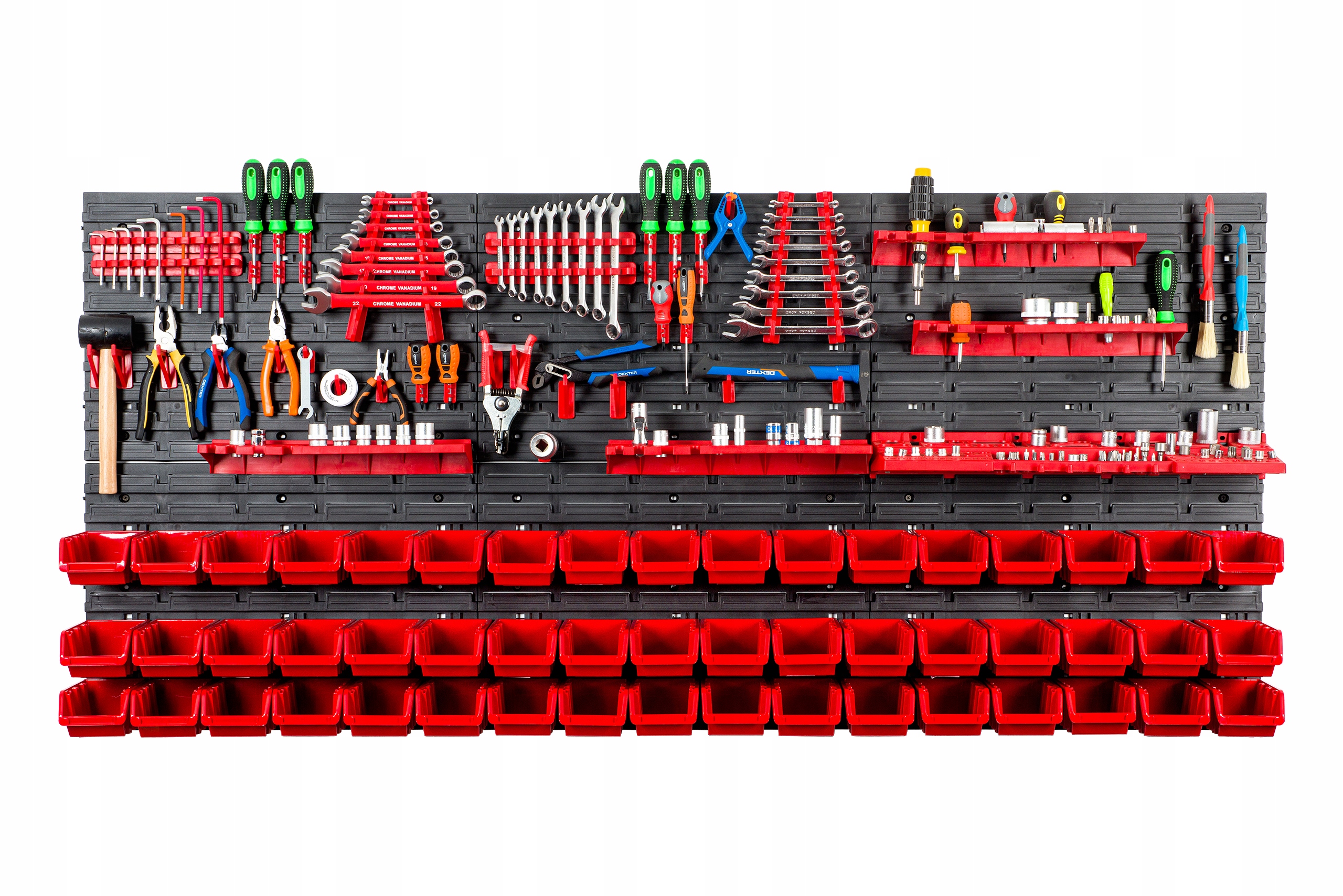 TABLICA ŚCIANKA GARAŻOWA 173x78 CM 51 KUWET EAN (GTIN) 5904966040719