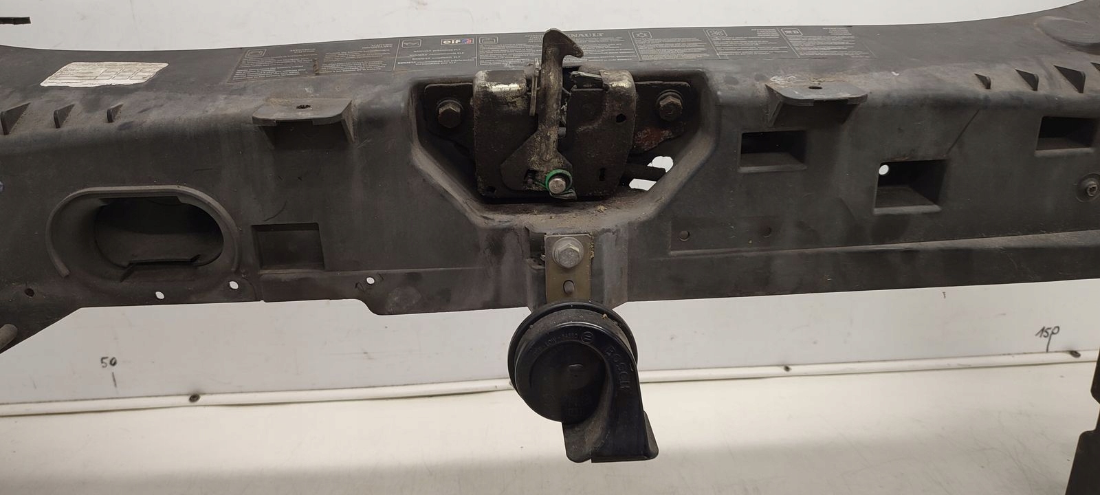 support panel for radiators pillar iron Renault Modus 1,2 16V