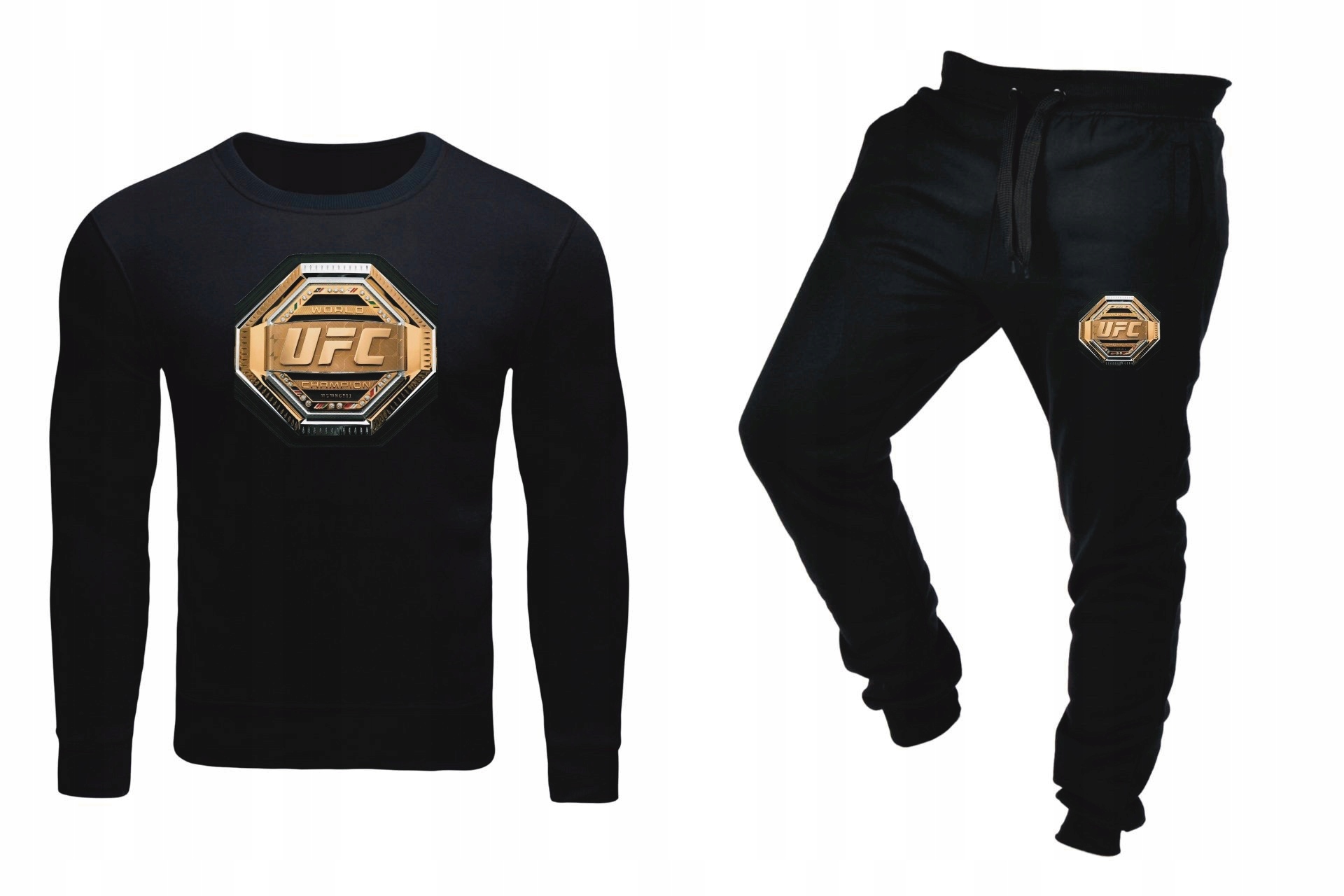 Tepláková Souprava Teplákovka Bez Kapuce Bez Kapuce Černá XL