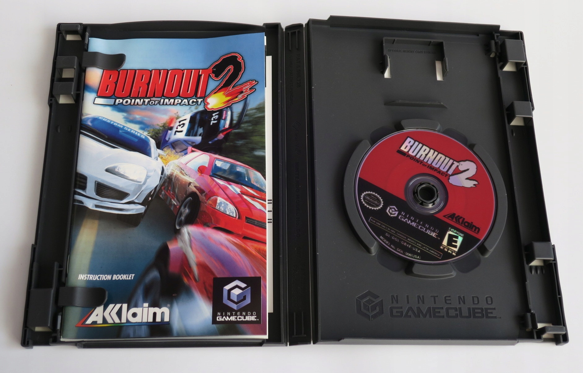 NGC BURNOUT 2 POINT OF IMPACT NTSC/U GAMECUBE Producent inny